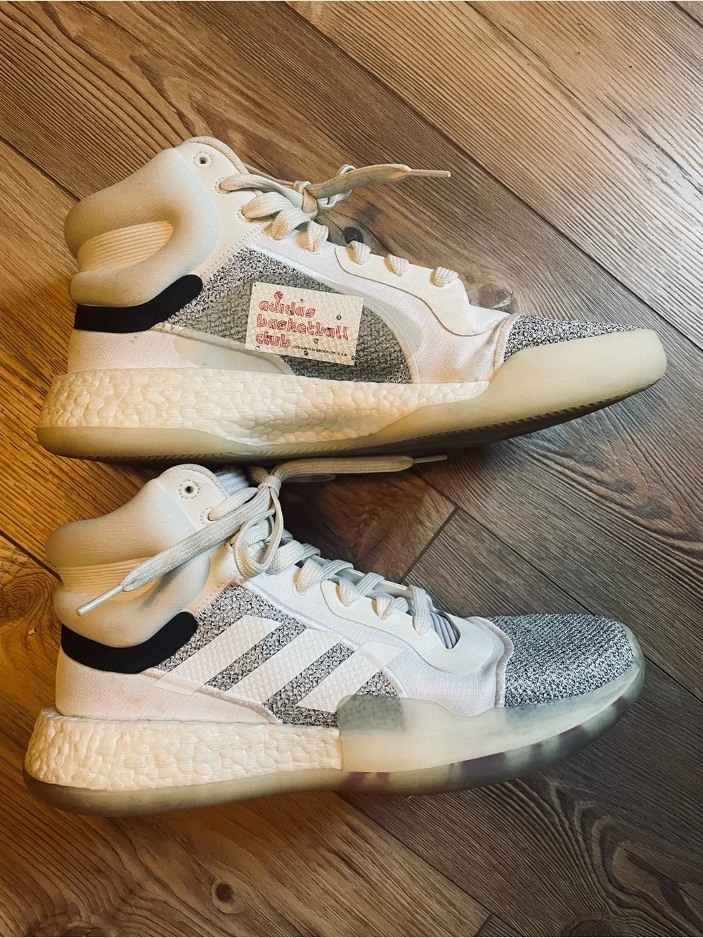 adidas Men’s Basketball Marquee Boost Club Sneakers